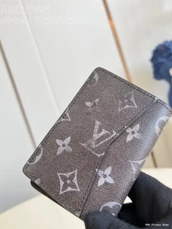AAA Pruses Bags Pocket LOUIS cm VUITTON Organizer-7.5*11.1*1 0603